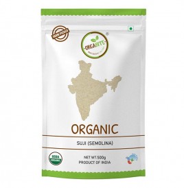 Orgabite Organic Suji (Semolina)   Pack  500 grams